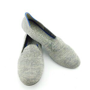 ROTHY'S Gray Knit Ballet Flats 8